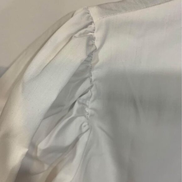 asos shirt dress with bow detail on sleeves. New with tags. Size 8. White. - Picture 9 of 10